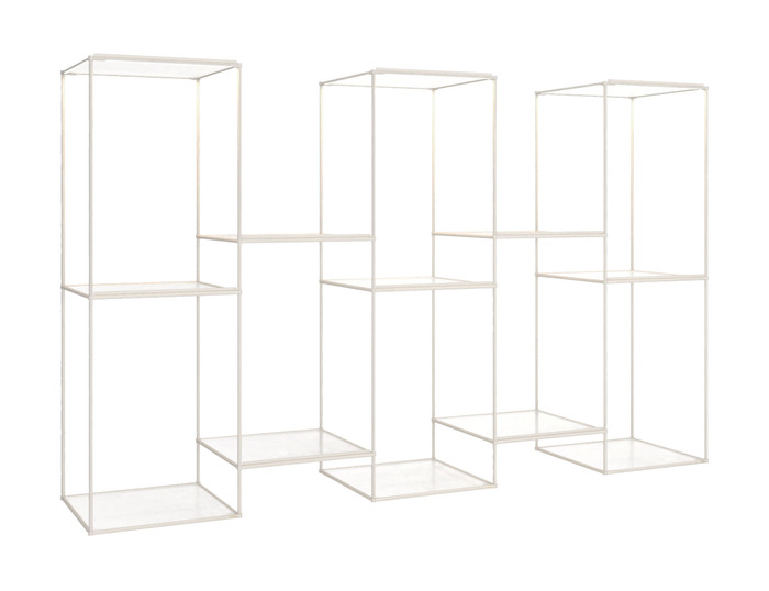 Zuo Modern Zuo Adjustable Shelf Light Gray