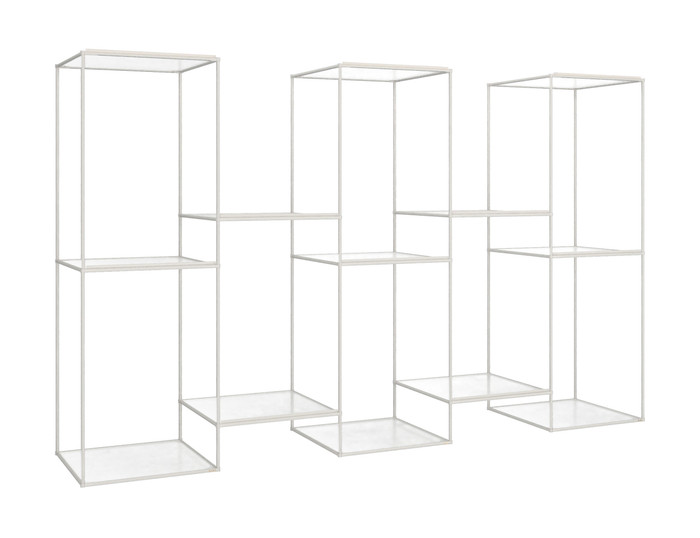 Zuo Modern Zuo Adjustable Shelf Light Gray