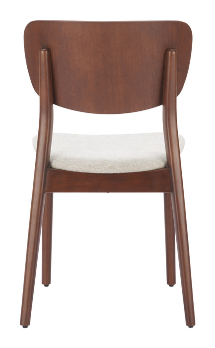 Zuo Modern Kellua Dining Chair (Set of 2) Beige & Walnut