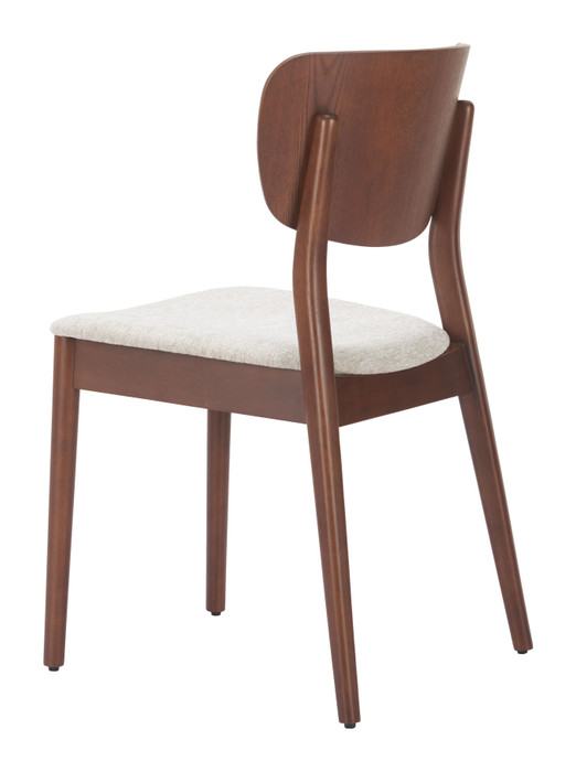 Zuo Modern Kellua Dining Chair (Set of 2) Beige & Walnut