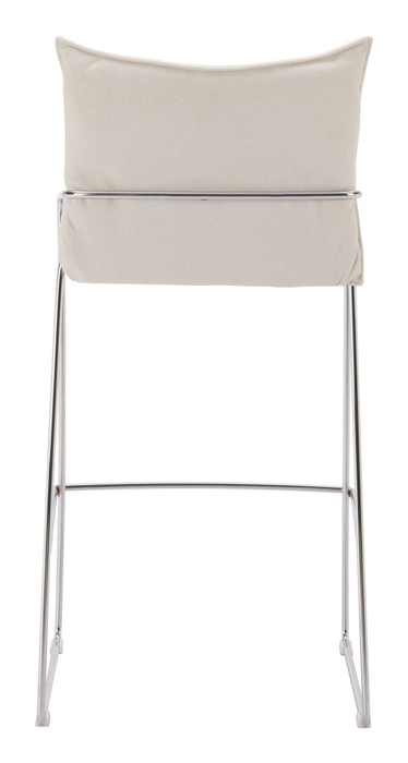 Zuo Modern Pola Barstool White