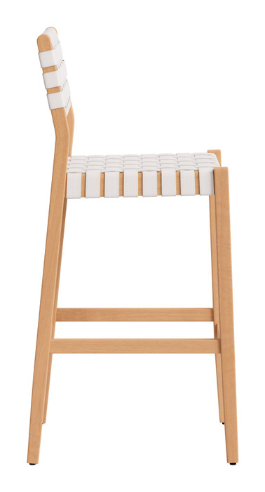 Zuo Modern Mizuya Barstool White