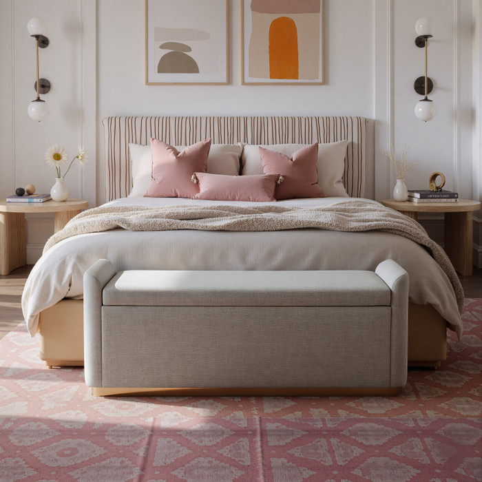 Zuo Modern Dobo Storage Bench Gray