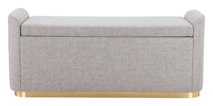 Zuo Modern Dobo Storage Bench Gray