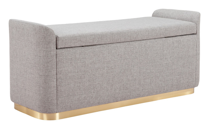 Zuo Modern Dobo Storage Bench Gray