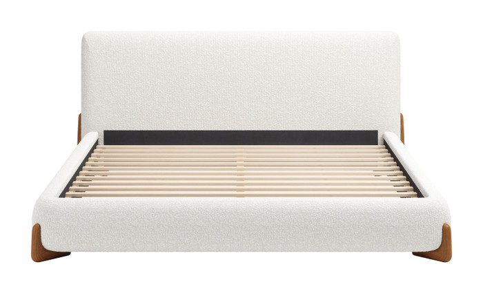 Zuo Modern Baris King Bed Ivory