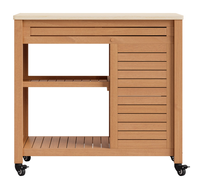 Zuo Modern Valtan Bar Cart Natural