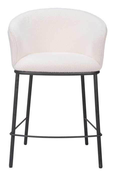 Zuo Modern Essen Counter Stool Ivory