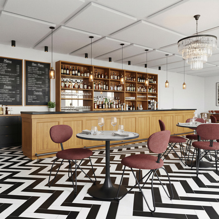 Zuo Modern Novi Dining Chair (Set of 2) Maroon Brown