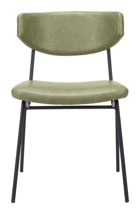 Zuo Modern Charon Dining Chair (Set of 2) Green