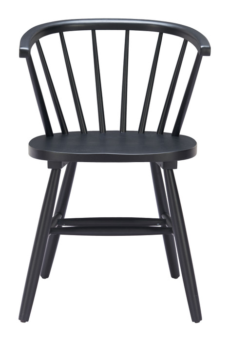 Zuo Modern Stenger Dining Chair (Set of 2) Black