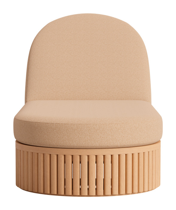 Zuo Modern Sakina Chaise Lounge Brown