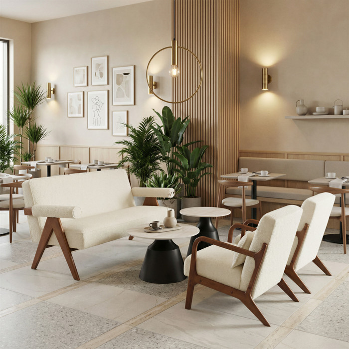 Zuo Modern Encanto Loveseat Ivory