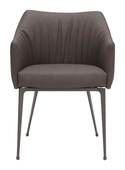 Zuo Modern Belmont Dining Chair Brown