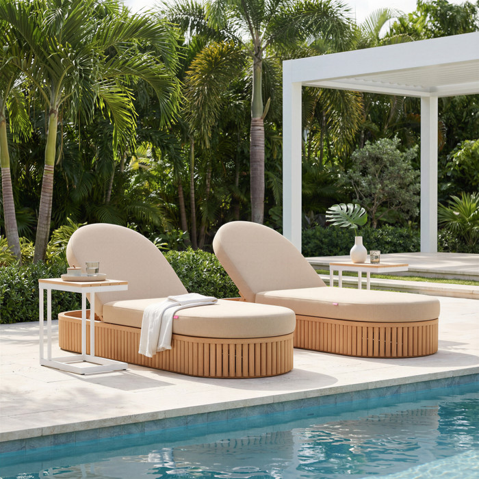 Zuo Modern Tamaru Side Table Natural