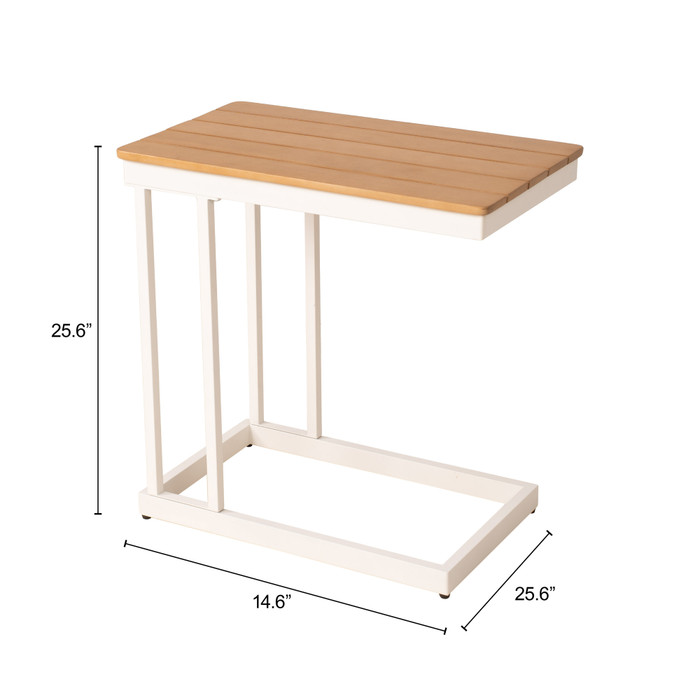 Zuo Modern Tamaru Side Table Natural