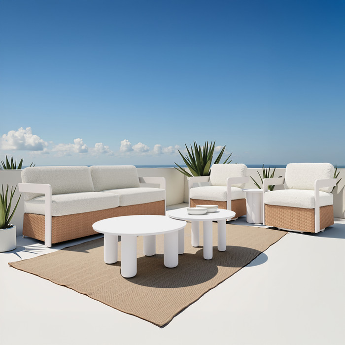 Zuo Modern Kogur Side Table White