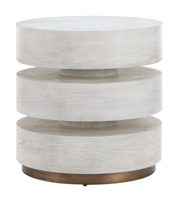 Zuo Modern Laha Side Table Oak White