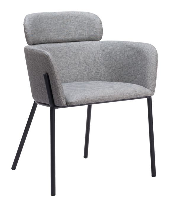 Zuo Modern Bremor Dining Chair (Set of 2) Slate Gray