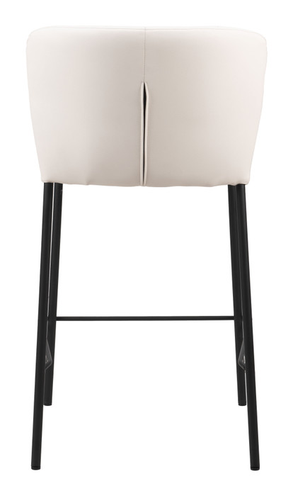 Zuo Modern Linz Counter Stool (Set of 2) Cream