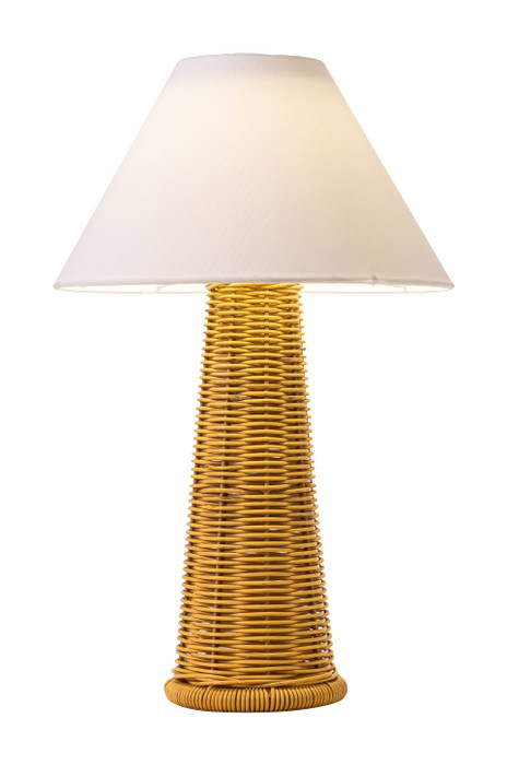 Zuo Modern Palmia Solar Table Lamp Natural