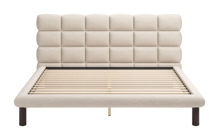 Zuo Modern Placid King Bed Beige