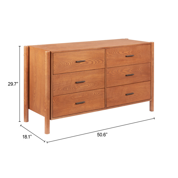 Zuo Modern Beleza Dresser Walnut
