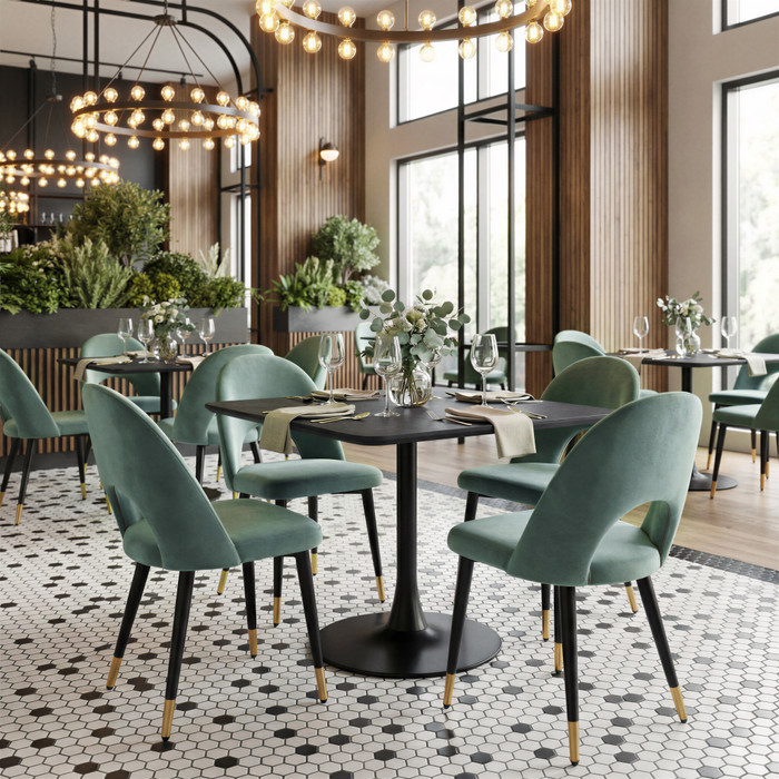 Zuo Modern Molly Dining Table Black