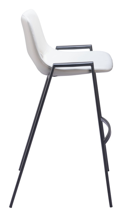 Zuo Modern Desi Barstool (Set of 2) White