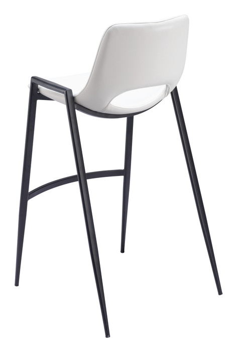 Zuo Modern Desi Barstool (Set of 2) White