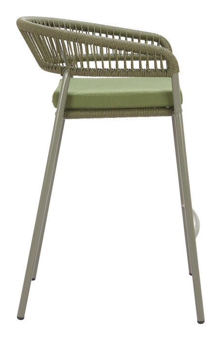 Zuo Modern Skye Barstool (Set of 2) Green