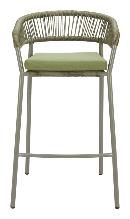 Zuo Modern Skye Barstool (Set of 2) Green