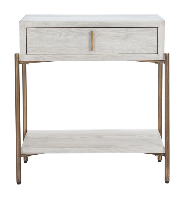 Zuo Modern Yoru Side Table Oak White