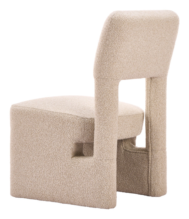 Zuo Modern Dewey Dining Chair (Set of 2) Beige