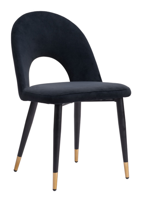 Zuo Modern Menlo Dining Chair (Set of 2) Black