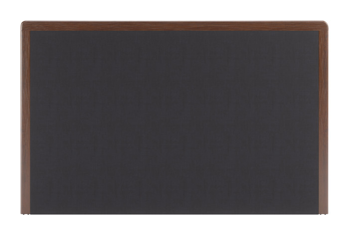 Zuo Modern Somune King Bed Gray & Walnut