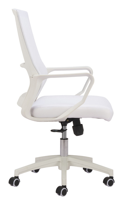 Zuo Modern Jett Low Back Office Chair White