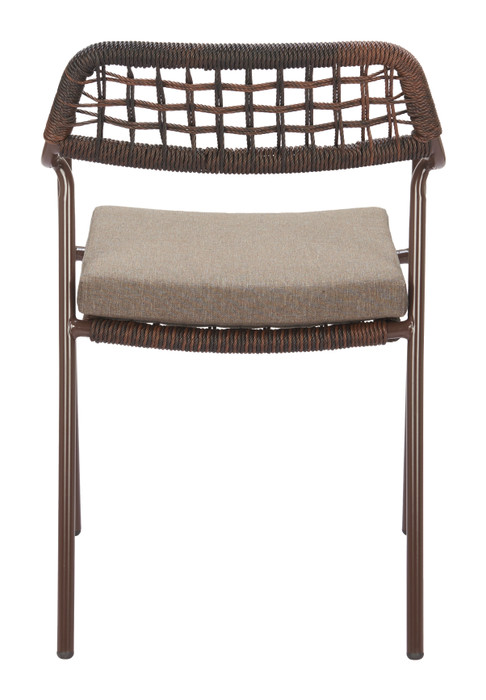 Zuo Modern Rio Dining Chair - Brown, Set of 2