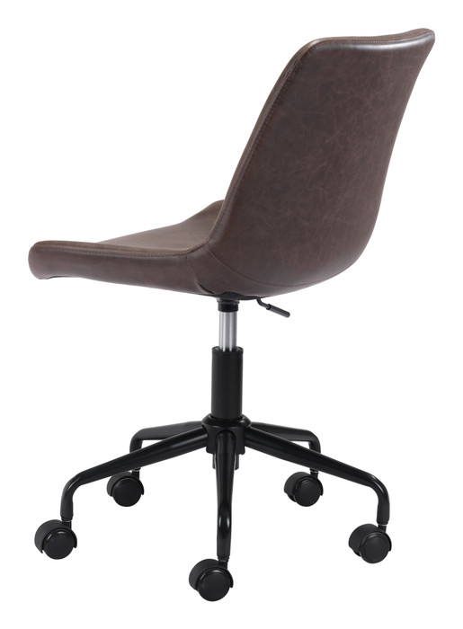 Zuo Modern Byron Office Chair Brown