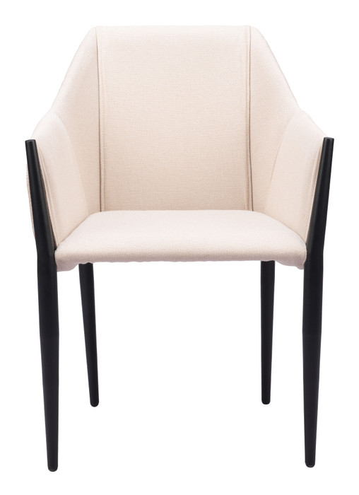 Zuo Modern Andover Dining Chair (Set of 2) Beige