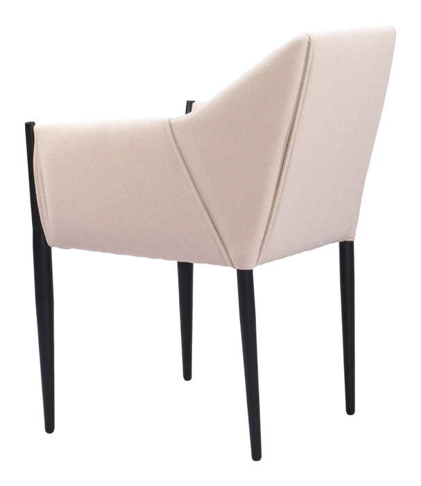Zuo Modern Andover Dining Chair (Set of 2) Beige