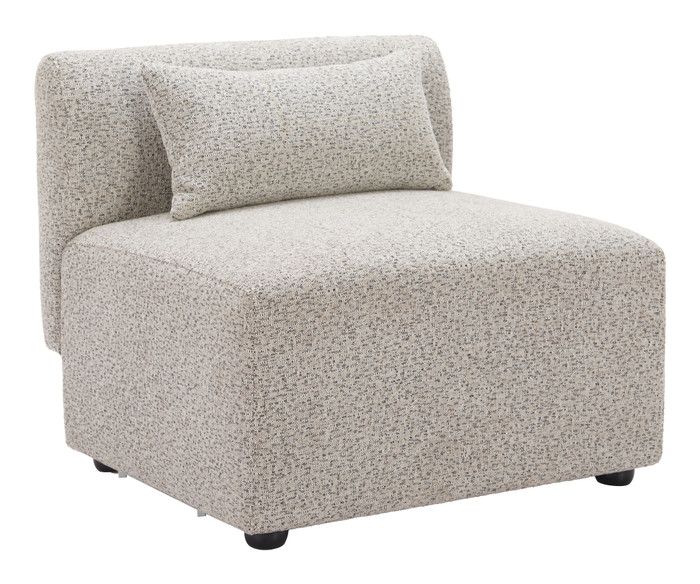 Zuo Modern Simu Middle Chair Dune Greige