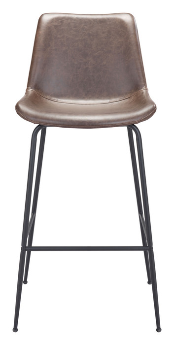 Zuo Modern Byron Barstool Brown
