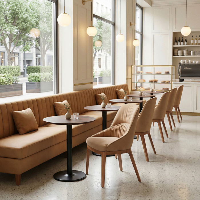 Zuo Modern Ayr Dining Chair - Tan, Set of 2