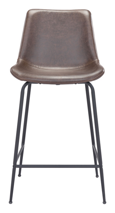 Zuo Modern Byron Counter Stool - Brown