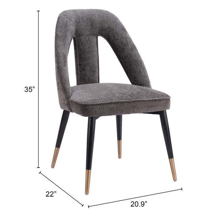 Zuo Modern Artus Dining Chair - Gray