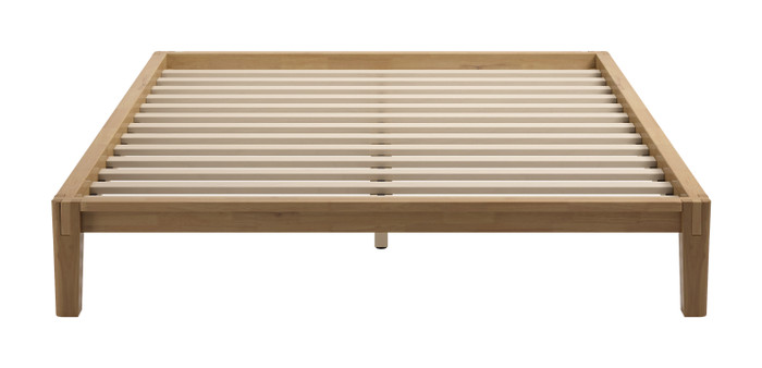 Zuo Modern Luum Queen Platform Bed Frame Natural