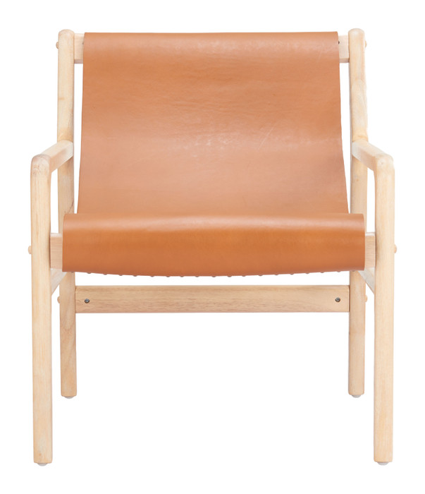 Zuo Modern Doek Accent Chair Tan
