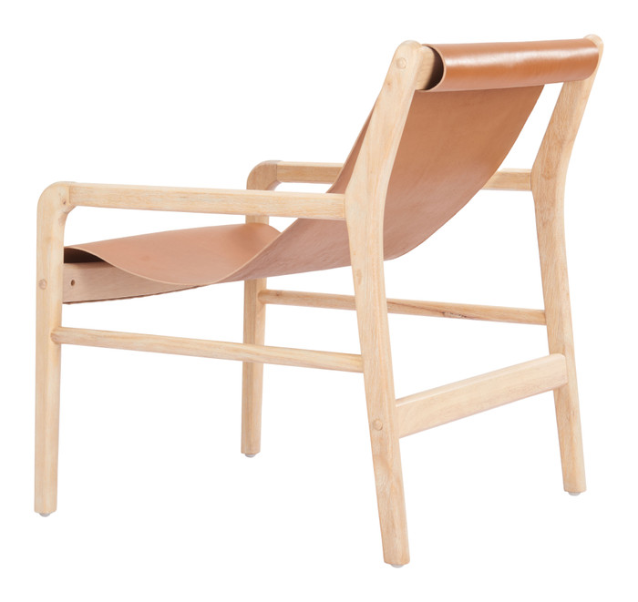 Zuo Modern Doek Accent Chair Tan