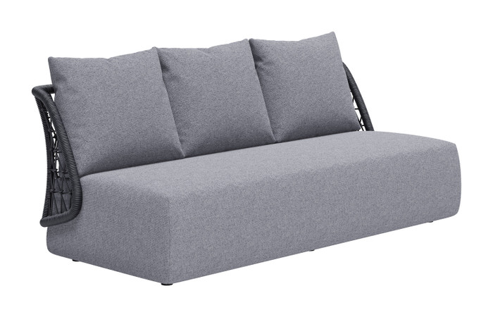 Zuo Modern Mekan Outdoor Sofa - Gray
